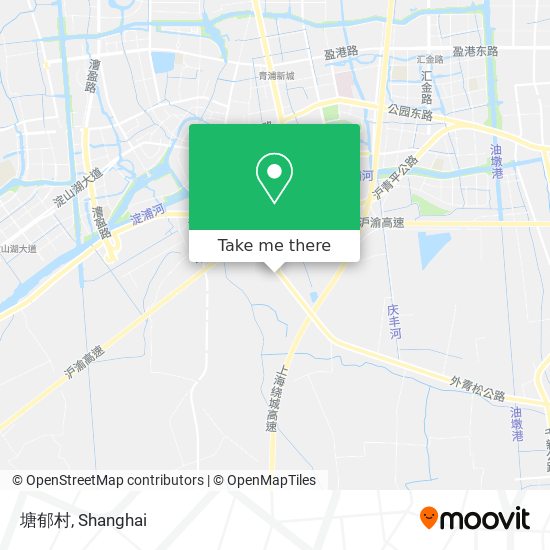 塘郁村 map