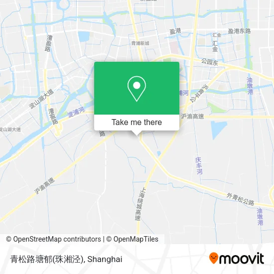 青松路塘郁(珠湘泾) map