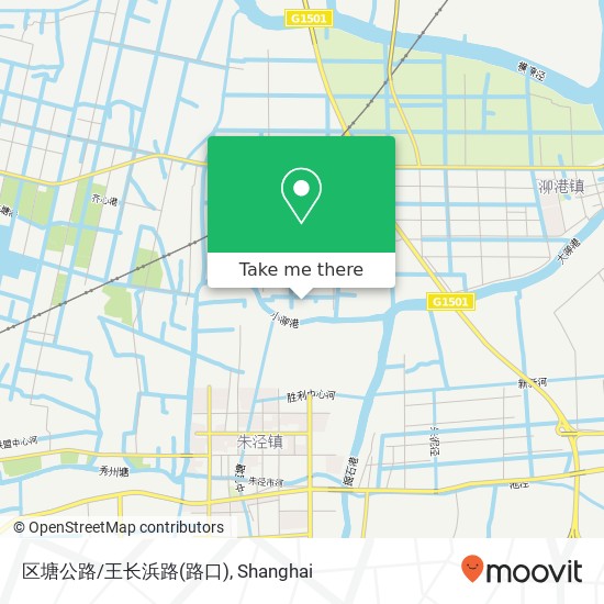 区塘公路/王长浜路(路口) map