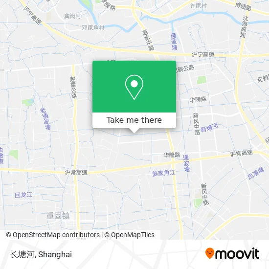 长塘河 map