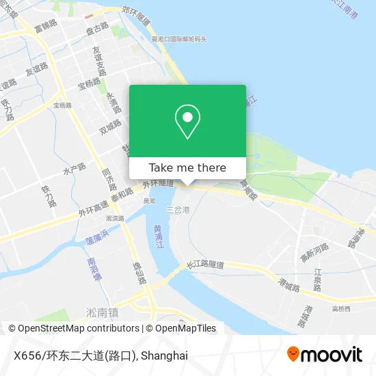 X656/环东二大道(路口) map