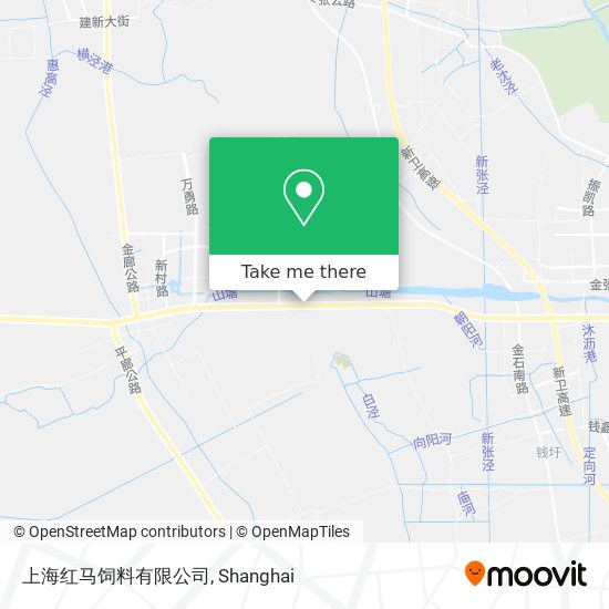 上海红马饲料有限公司 map