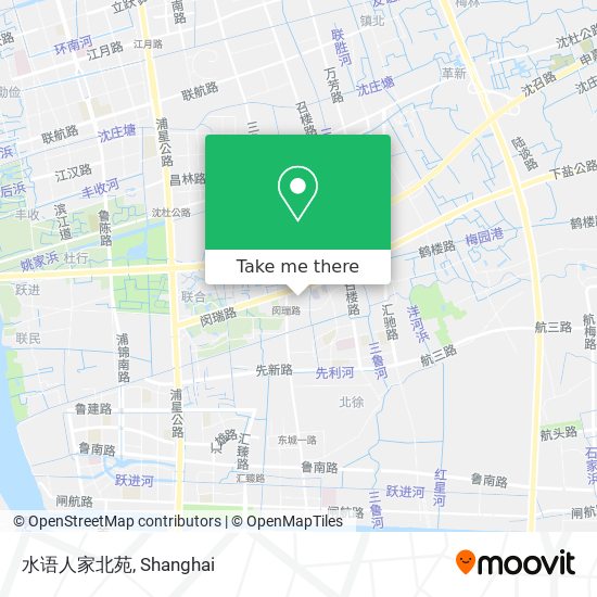 水语人家北苑 map