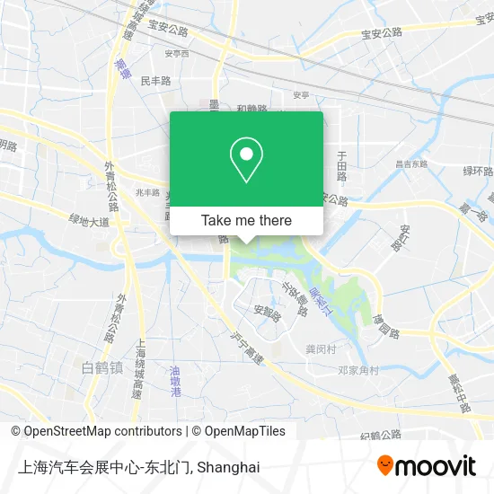 上海汽车会展中心-东北门 map