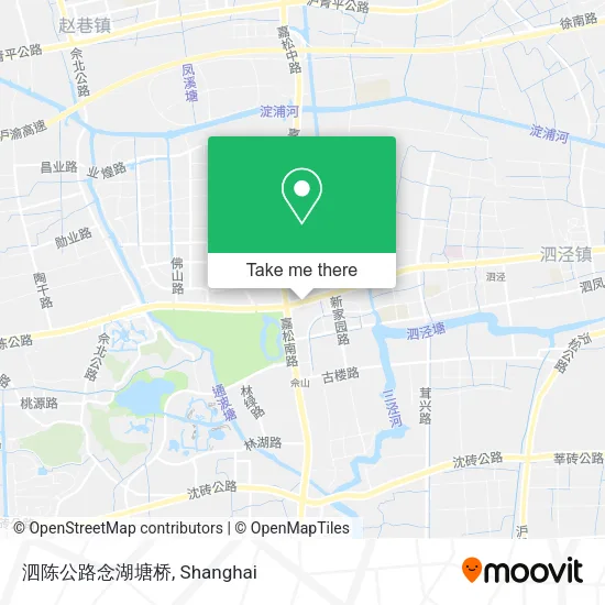 泗陈公路念湖塘桥 map