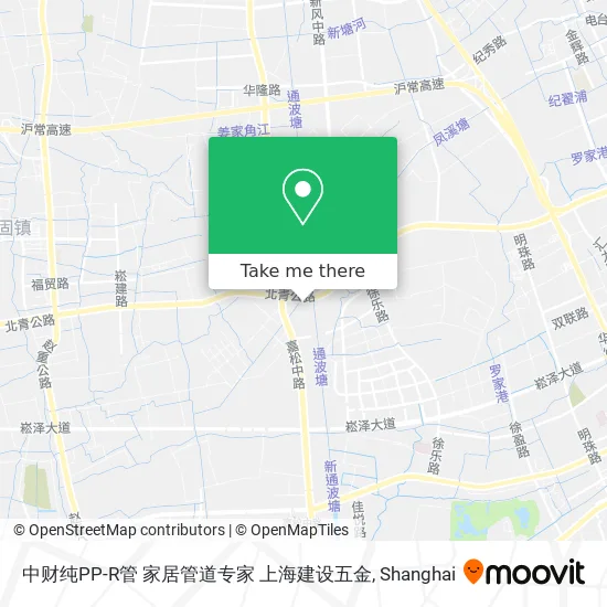 中财纯PP-R管 家居管道专家  上海建设五金 map