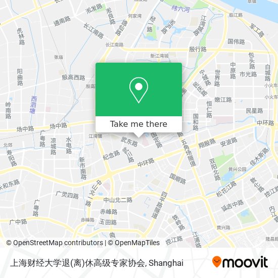 上海财经大学退(离)休高级专家协会 map