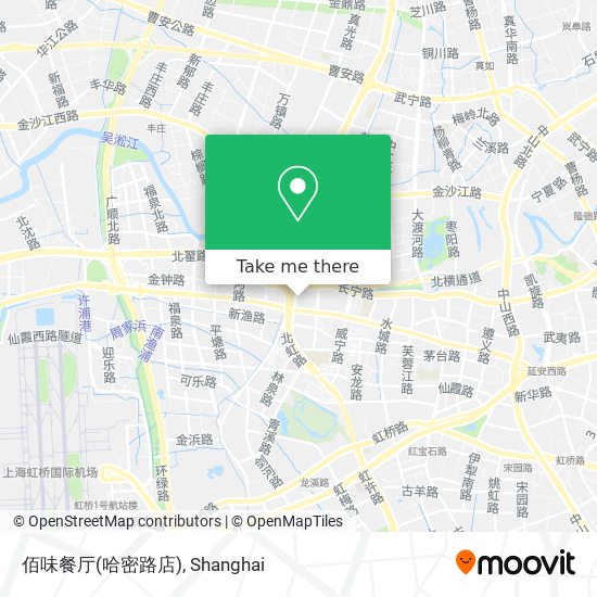 佰味餐厅(哈密路店) map