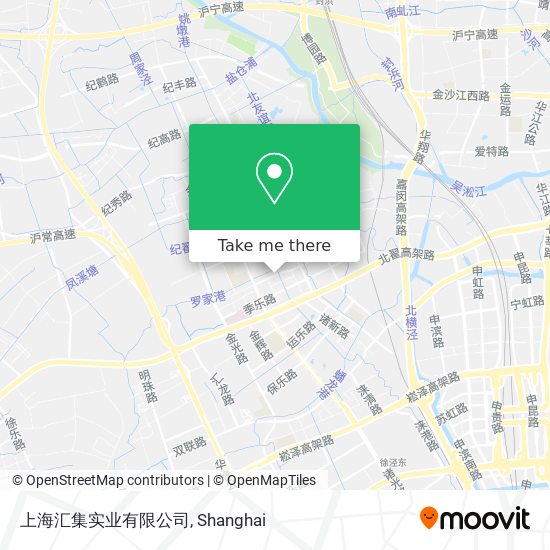 上海汇集实业有限公司 map