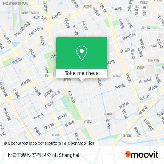上海汇聚投资有限公司 map
