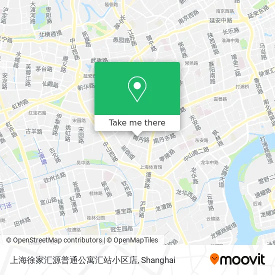 上海徐家汇源普通公寓汇站小区店 map