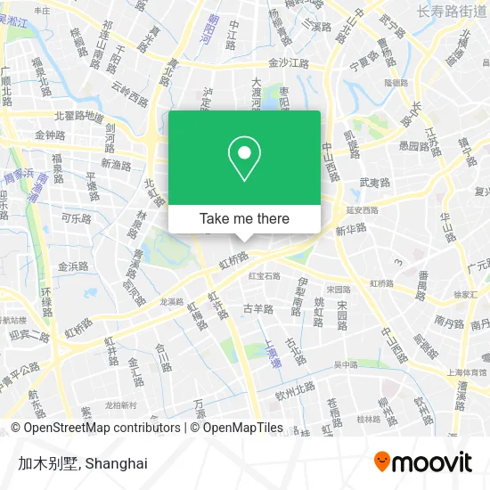 加木别墅 map