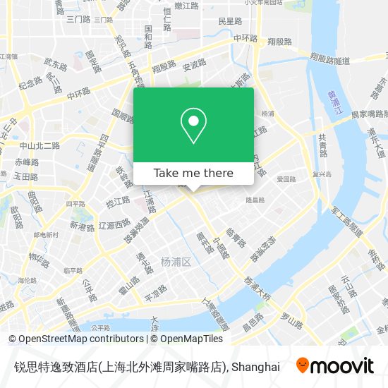 锐思特逸致酒店(上海北外滩周家嘴路店) map