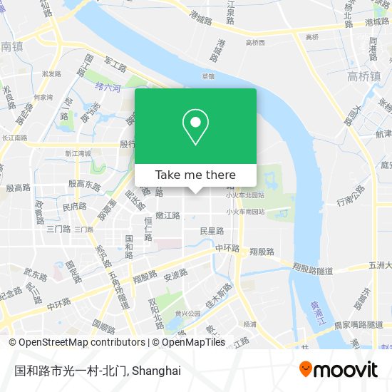 国和路市光一村-北门 map
