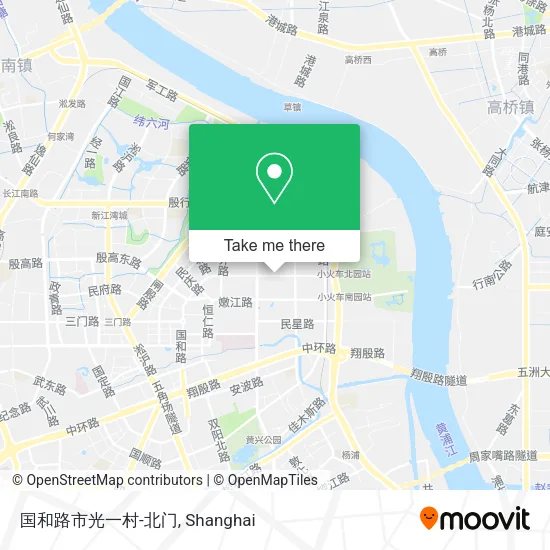 国和路市光一村-北门 map