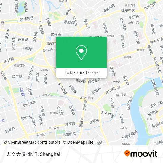 天文大厦-北门 map