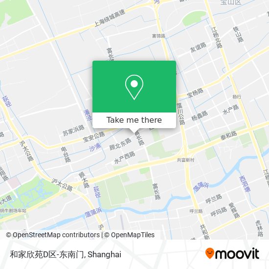 和家欣苑D区-东南门 map