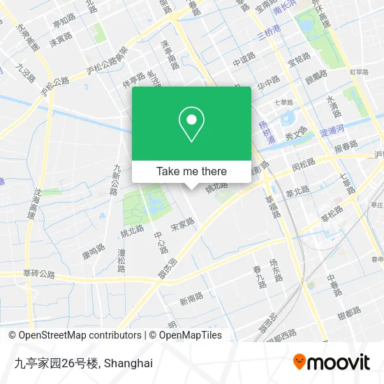 九亭家园26号楼 map