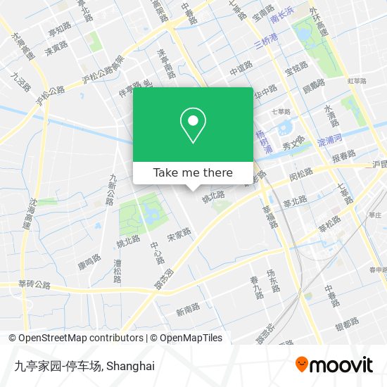 九亭家园-停车场 map