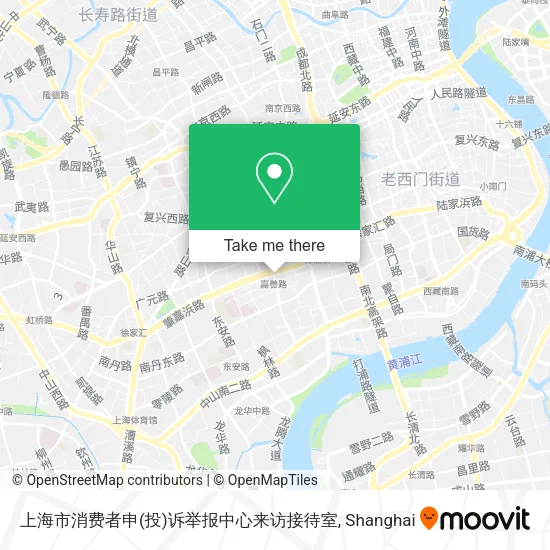 上海市消费者申(投)诉举报中心来访接待室 map