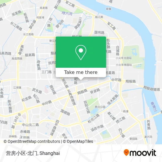 营房小区-北门 map