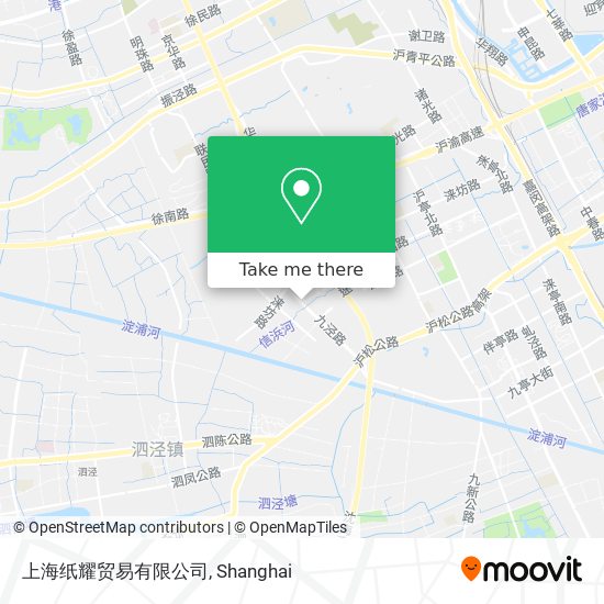 上海纸耀贸易有限公司 map