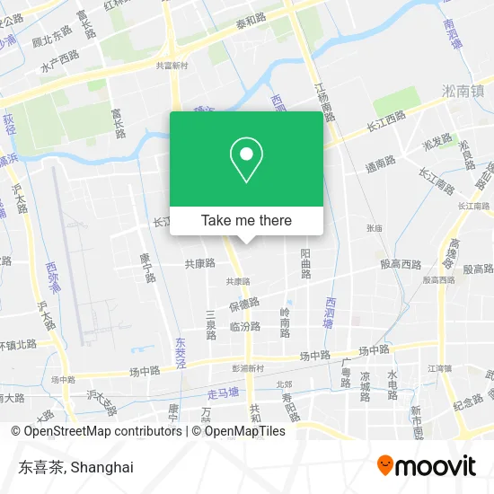 东喜茶 map