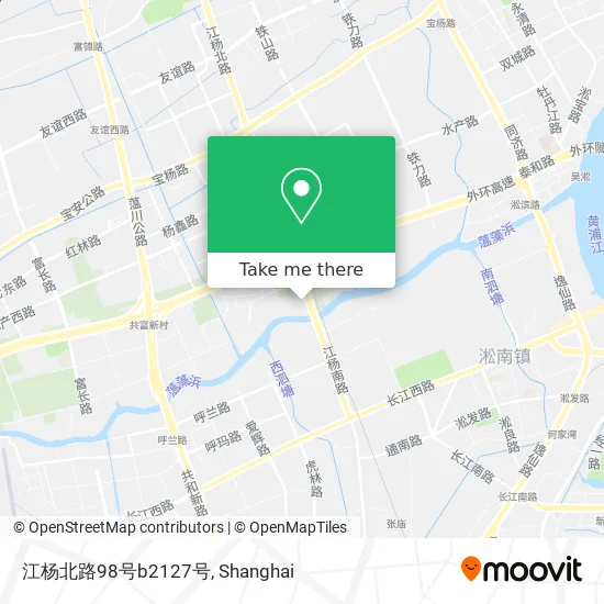 江杨北路98号b2127号 map