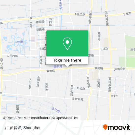汇泉装璜 map