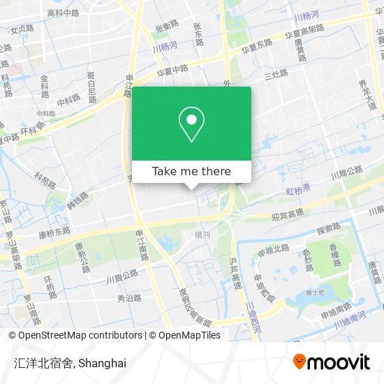 汇洋北宿舍 map