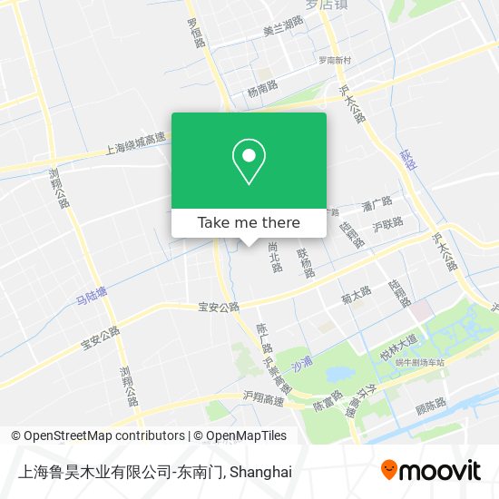 上海鲁昊木业有限公司-东南门 map