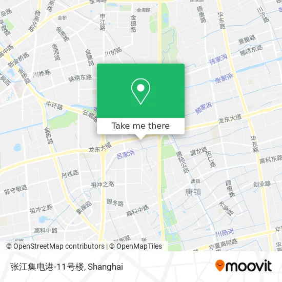 张江集电港-11号楼 map