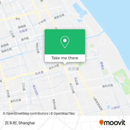 庆丰村 map