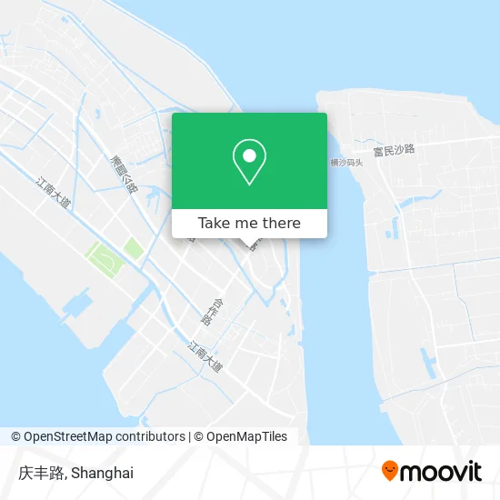 庆丰路 map