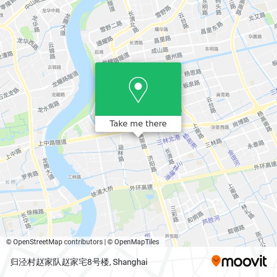 归泾村赵家队赵家宅8号楼 map