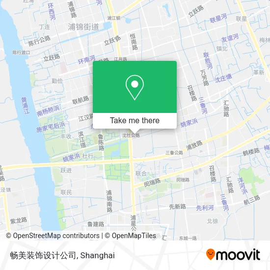 畅美装饰设计公司 map