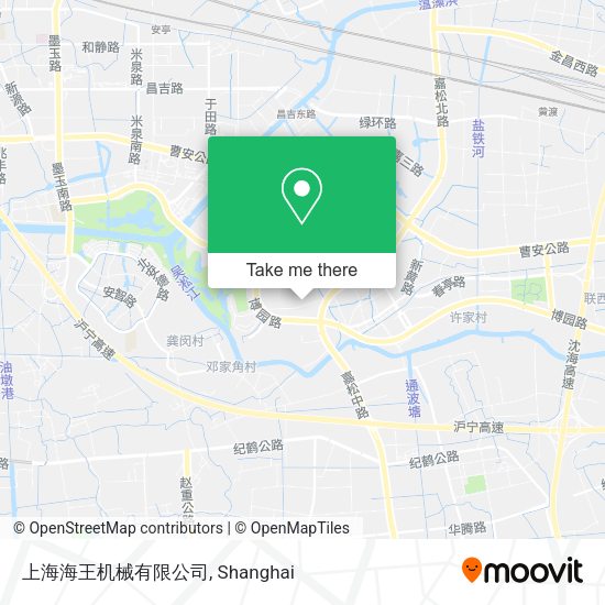 上海海王机械有限公司 map