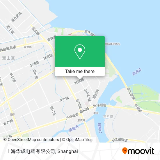 上海华成电脑有限公司 map