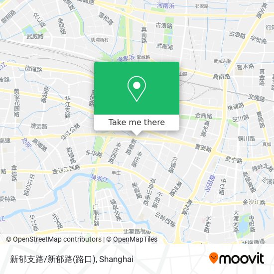 新郁支路/新郁路(路口) map