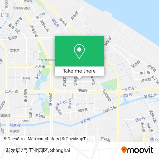 新发展7号工业园区 map