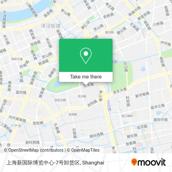 上海新国际博览中心-7号卸货区 map