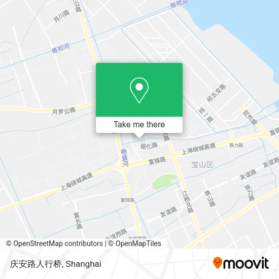 庆安路人行桥 map