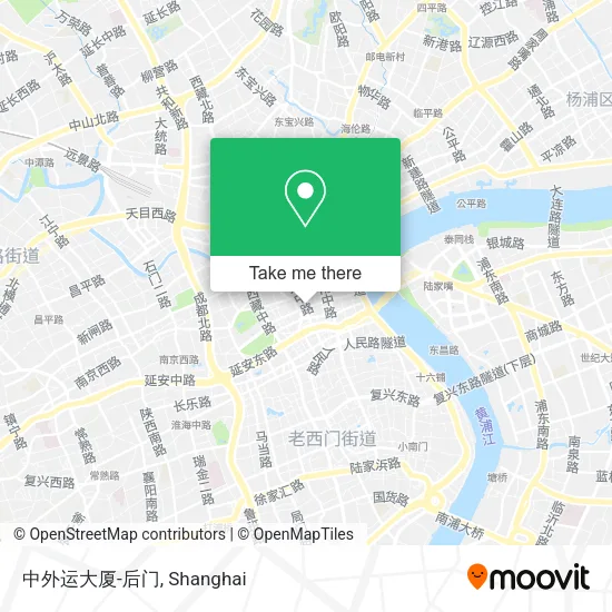 中外运大厦-后门 map