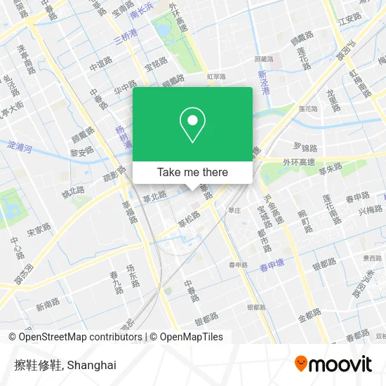 擦鞋修鞋 map