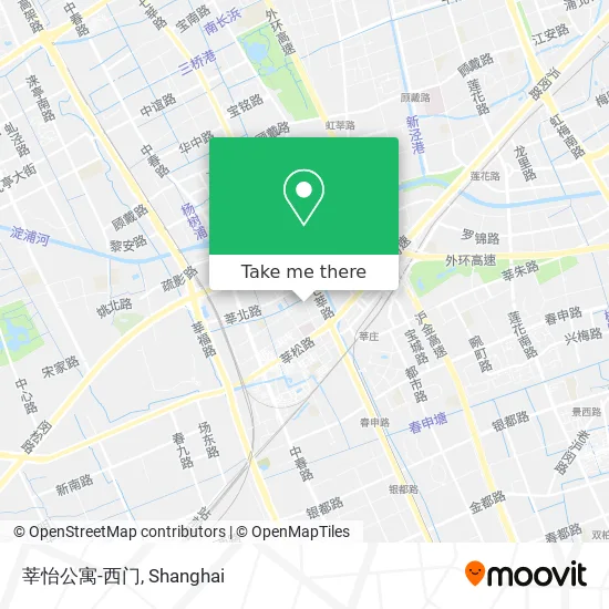 莘怡公寓-西门 map
