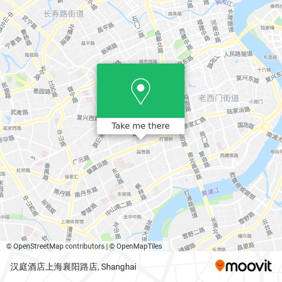 汉庭酒店上海襄阳路店 map