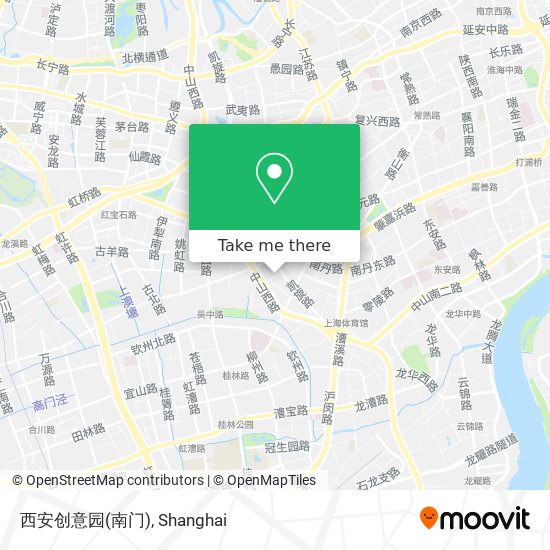 西安创意园(南门) map