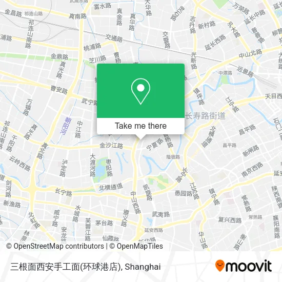 三根面西安手工面(环球港店) map