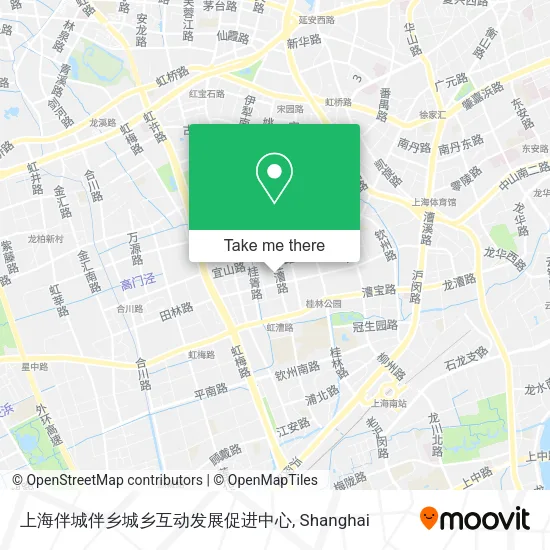 上海伴城伴乡城乡互动发展促进中心 map