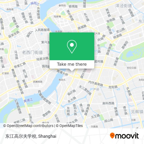 东江高尔夫学校 map